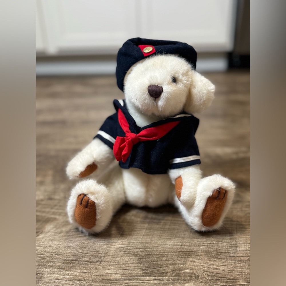 Vintage 1996 "Taylor" The Brass Button Bear Collection by Pickford Bears Ltd